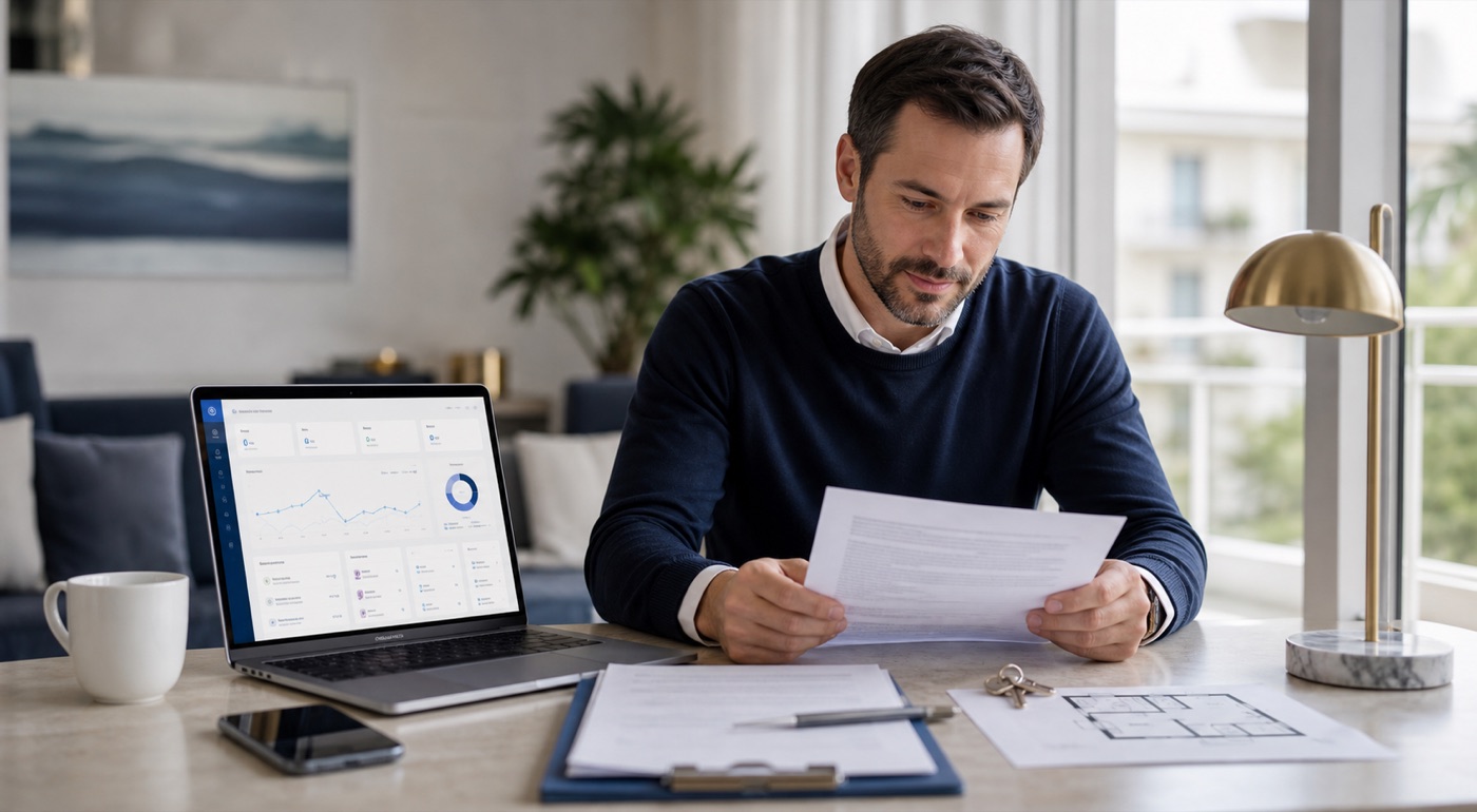 Арендодатель работает с документами и объектами недвижимости в CRM